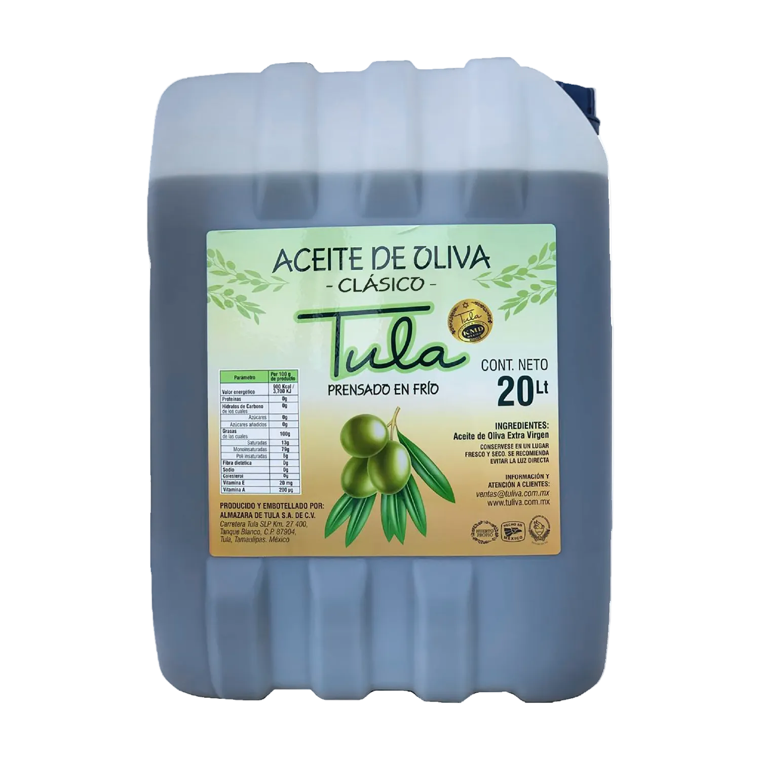 Tula Clásico Aceite de Oliva para Cocinar | En Galón y Garrafa