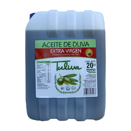Tuliva Aceite de Oliva Extra Virgen |  En Galón y Garrafa