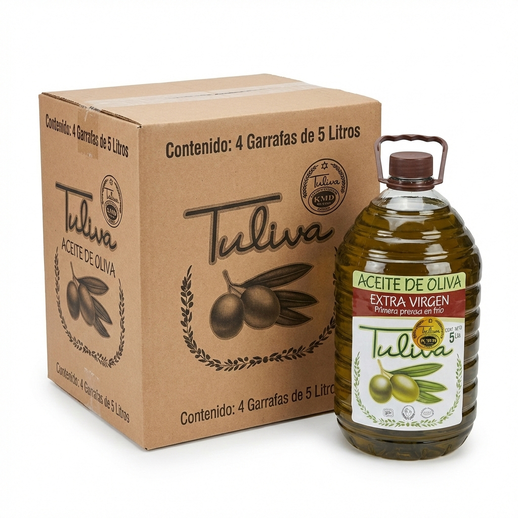 Tuliva Aceite de Oliva Extra Virgen |  En Galón y Garrafa